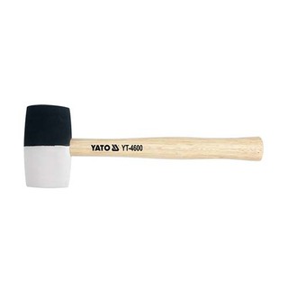 Búa cao su đen trắng cán gỗ Yato YT-4605