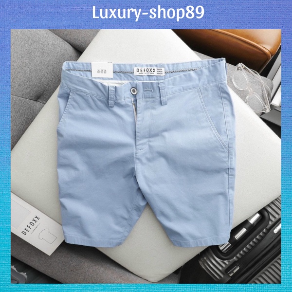 Quần Short Nam, Quần Short Kaki Trơn Màu Bền Đẹp Giá Rẻ Thời Trang Luxuryshop89 - SKK02