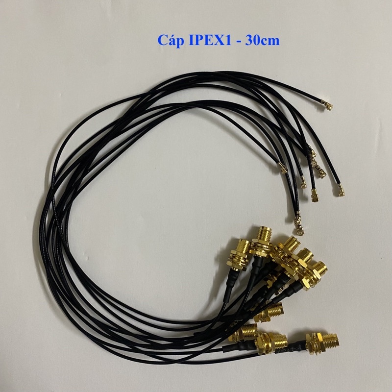 Anten wifi 12bi 8dbi cáp ipex4 ipex1 anten máy đồng bộ Dell HP 400 600 800 G1 G2 G3 mini pát 12cm 8cm