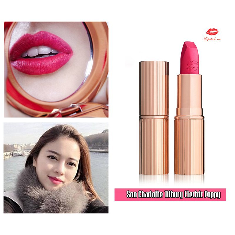 Son Charlotte Tilbury matte full size và size mini chính hãng UK
