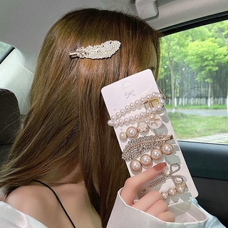Set 5 Kẹp Tóc Nữ Đính Ngọc Thời Trang dreamdiary