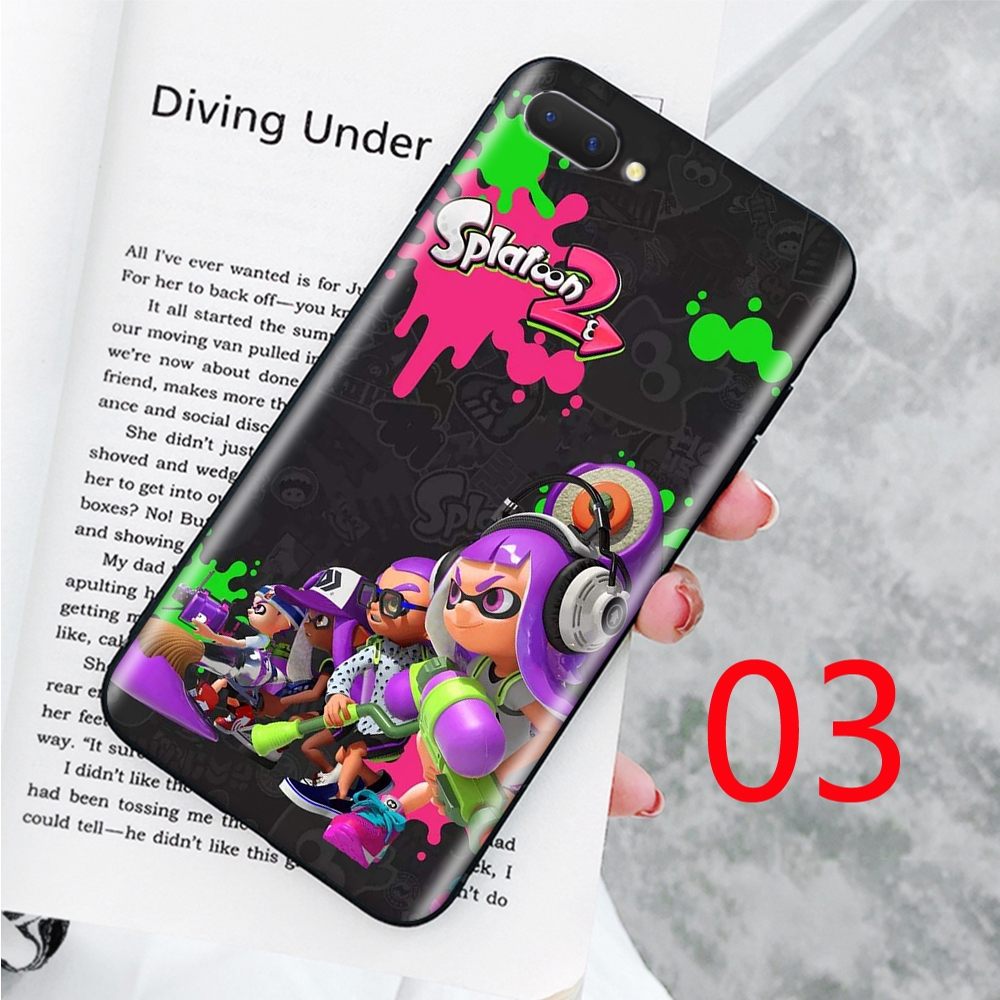 Ốp Lưng Mềm In Hình Splatoon Cho Oppo A9 A5 A5s A1k A1 A3s Ax5s A7x A7 Ax7