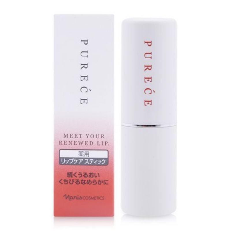 [Chính hãng] Son dưỡng môi dưỡng ẩm, chống nhăn và khô môi Naris Purece Meet Your Renewed lip 3g