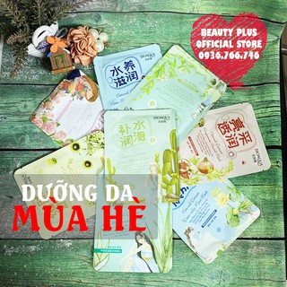 Mặt nạ, mặt nạ dưỡng da bioaqua thảo dược hình cô gái- NỘI ĐỊA TRUNG CAO CẤP-DƯỠNG DA MÙA HÈ