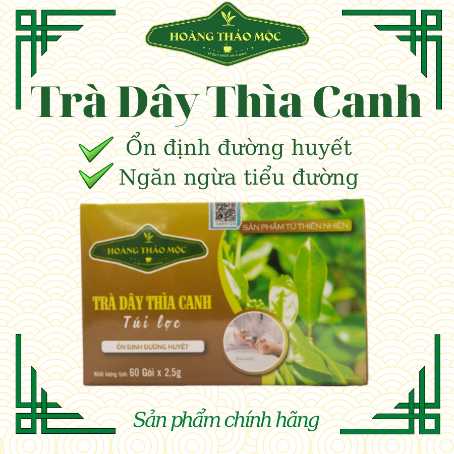 Trà Dây Thìa Canh túi loc hộp 150gr