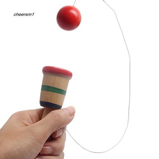 Đồ chơi Kendama bằng gỗ giúp bé phát triển trí thông minh