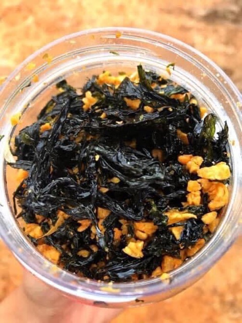 Rong Biển Cháy Tỏi - Hũ 180g