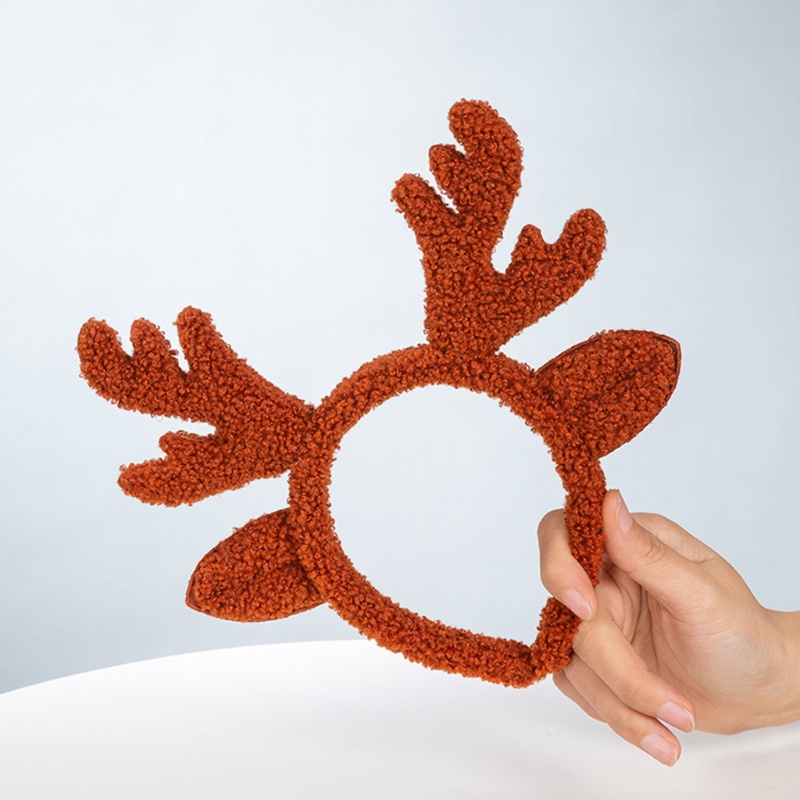 Băng Đô Cài Tóc Rửa Mặt Thân Thiện Với Da Hình Sừng Hươu Cho Nữ