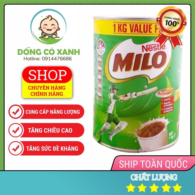 [HSD:11-2022]Sữa A2 Úc, Sữa Tươi Nguyên Kem Và Tách Kem Dạng Bột gói 1kg,Milo Úc