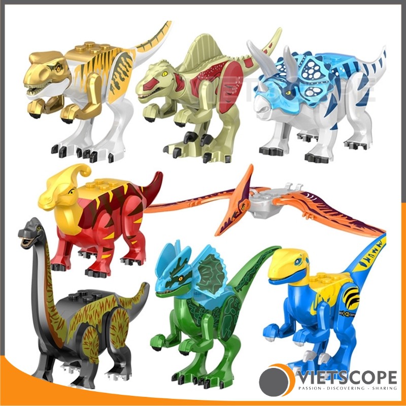 Lắp ráp khủng long Jurassic World - 4008