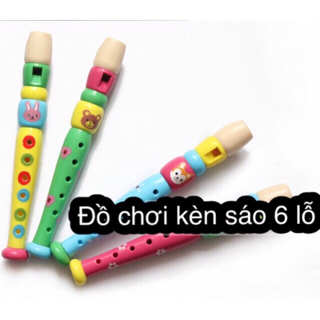 Đồ Chơi ♥️ Đồ Chơi Âm Nhạc - Kèn Sáo 6 Lỗ