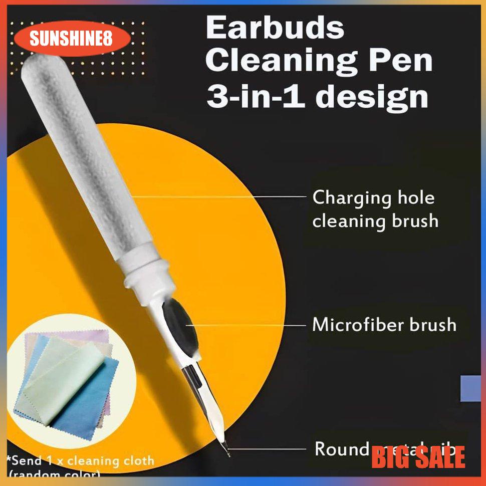 【SUN】Keyboard Cleaning Brush Set 5 In 1 Multi-fuction Computer Cleaning Tools