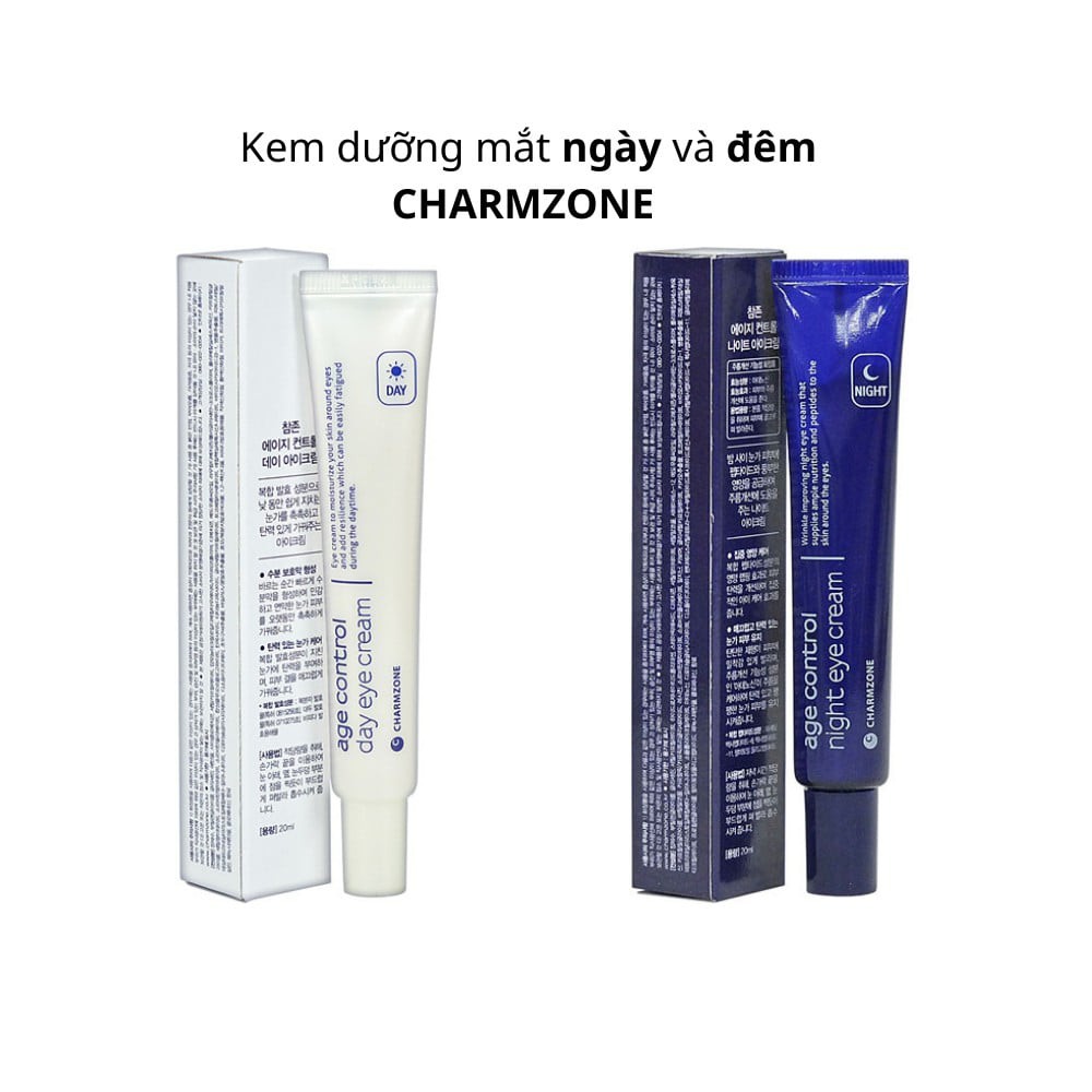 Set kem mắt Charmzone ngày và đêm