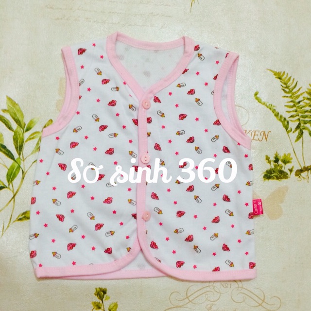 Áo gile lót lưới cho bé