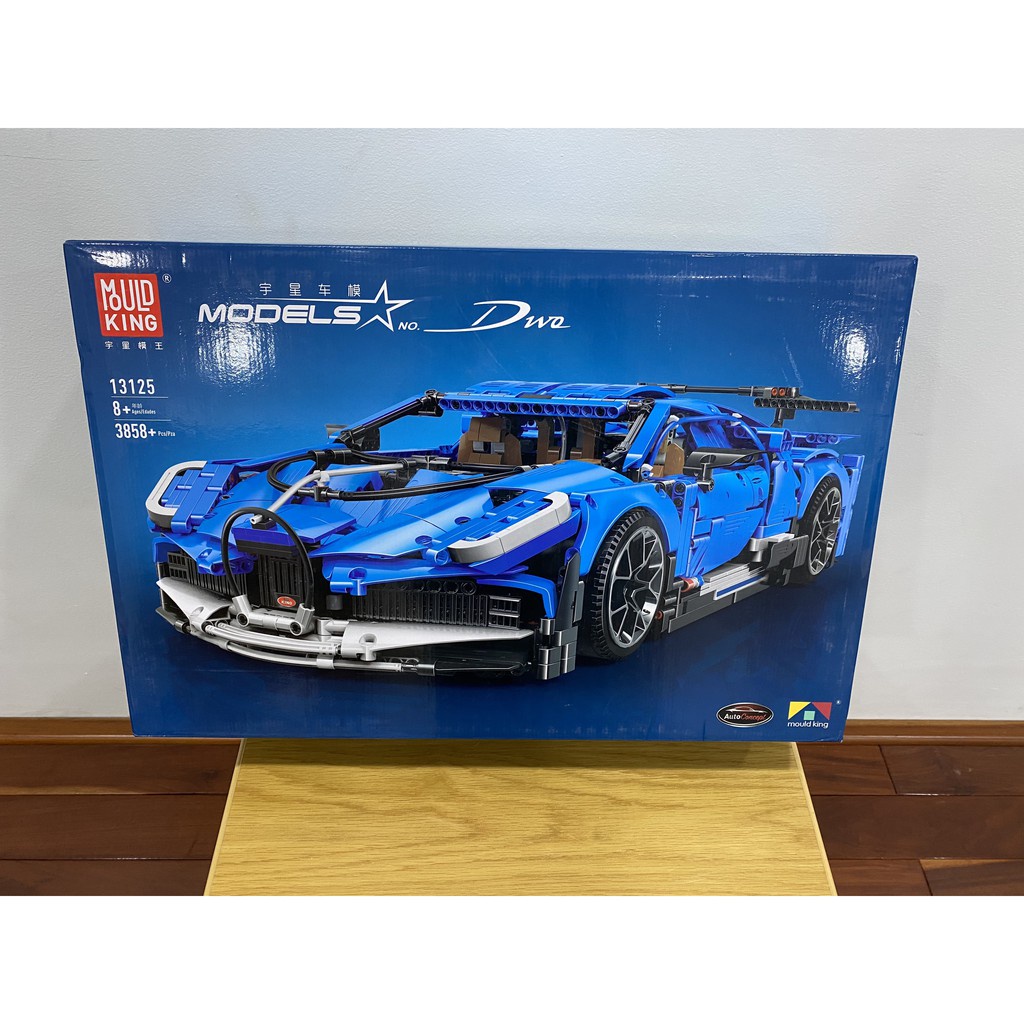 Đồ Chơi Xếp Hình Mould king 13125 siêu xe bugatti divo 3858 mảnh