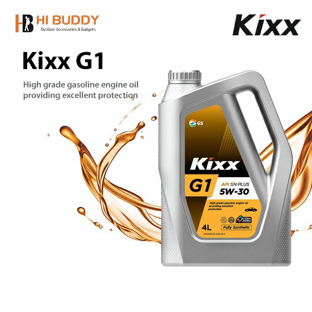 Kixx G1 – Dầu động cơ xăng Kixx G1 SN 5W30 - 10W40