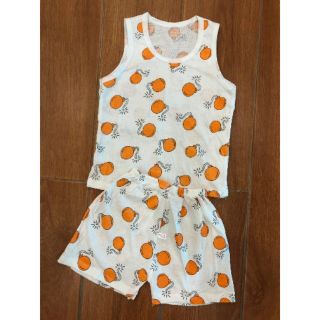 Bộ cotton thông hơi sát nách cho bé