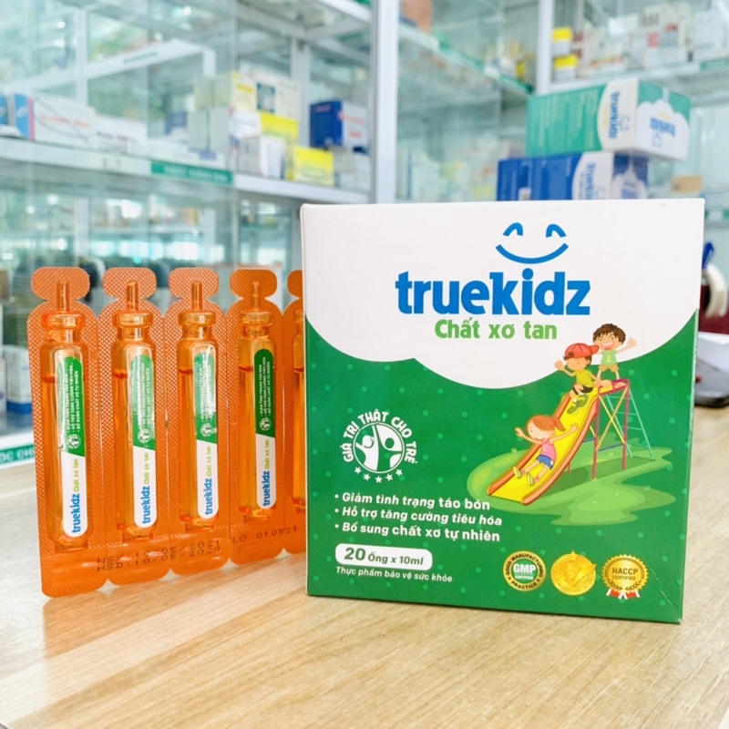Truekidz Chất Xơ Tan- Bổ Sung Chất Sơ Tự Nhiên Giảm Táo Bón