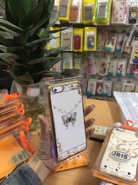 Ốp ip7 plus Đính đá Hiệu JRIS