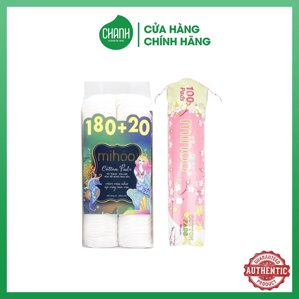 Bông Tẩy Trang Mihoo Cotton Pads