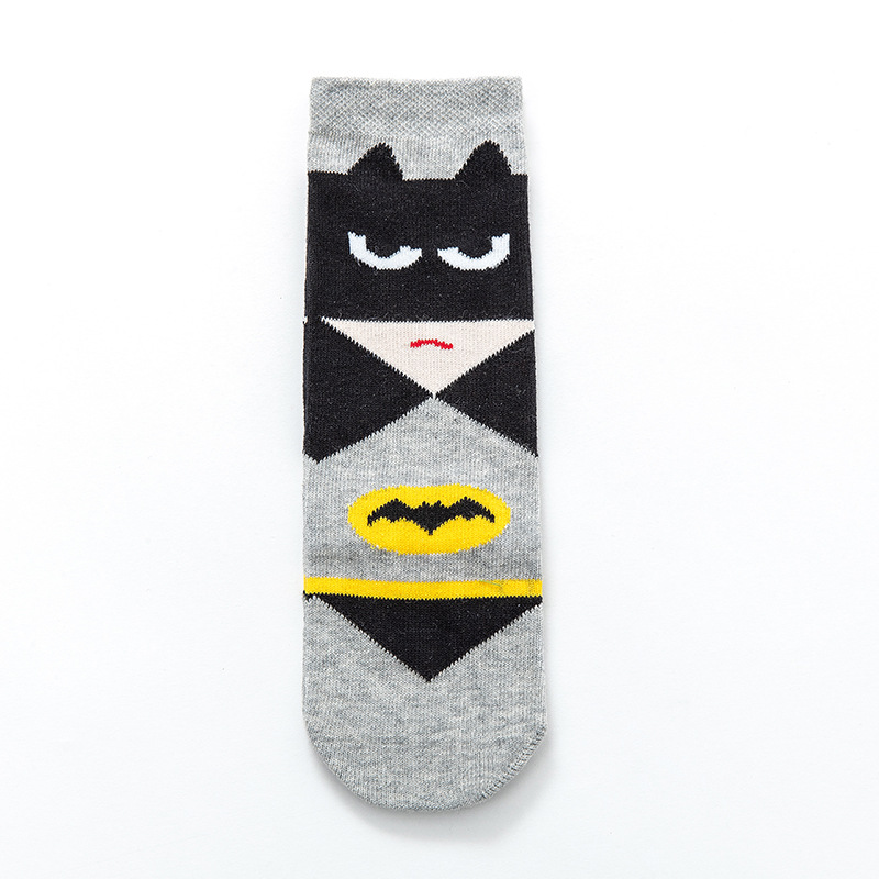 Đôi vớ chất liệu cotton ngắn hoạ tiết hoạt hình dễ thương tùy chọn màu sắc dành cho bé