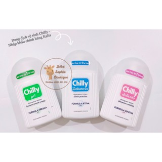 Dung dịch vệ sinh phụ nữ chilly