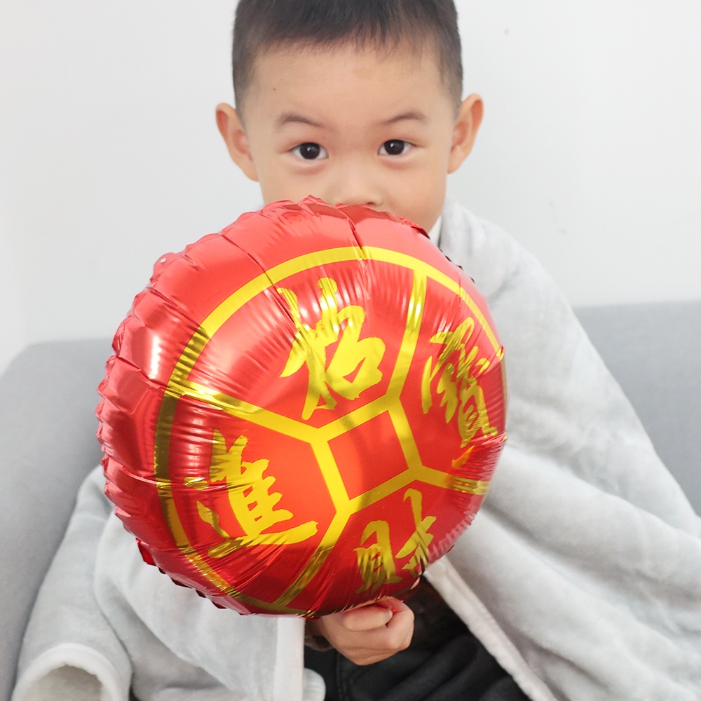 Bong bóng may mắn trang trí nhà cửa