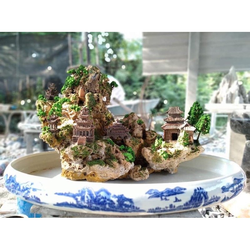 Đá Thạch Vua 🤴🏔[1kg] - Setup bể thuỷ sinh, bán cạn, hòn nam bộ