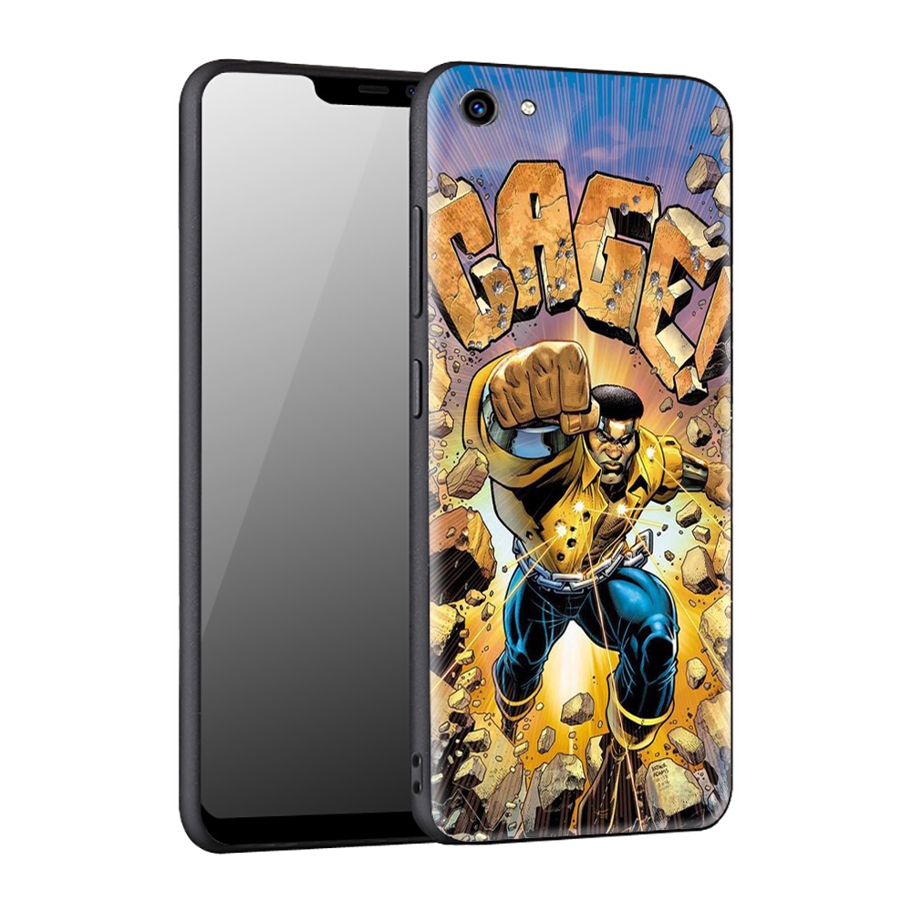 Ốp Điện Thoại Mềm Hình Marvel Luke Cage 026 Cho Vivo Y53 Y55 Y67 Y81 Y85 Y89 V5s V7 V9 V11 V15 Pro