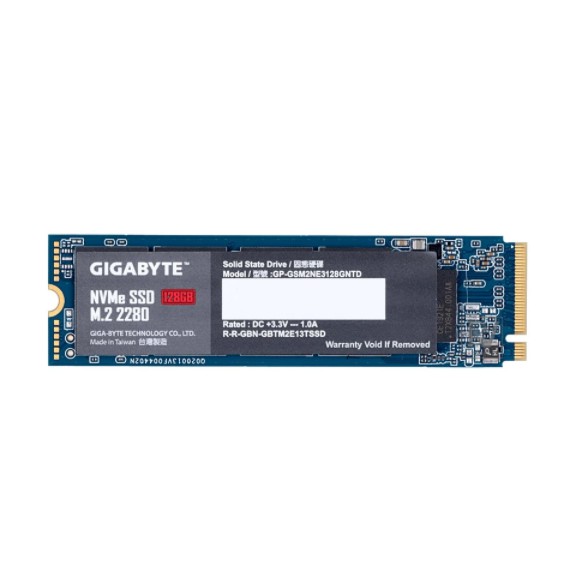 Ổ cứng SSD Gigabyte M.2 PCIe NVMe 128GB - 256GB - 512GB (GP-GSM2NE3)