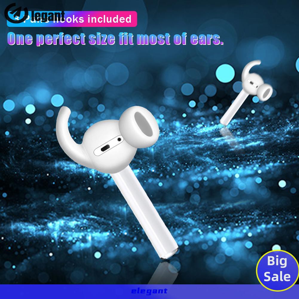 Set 3 Cặp Nút Silicon Chống Sốc Cho Tai Nghe Airpods