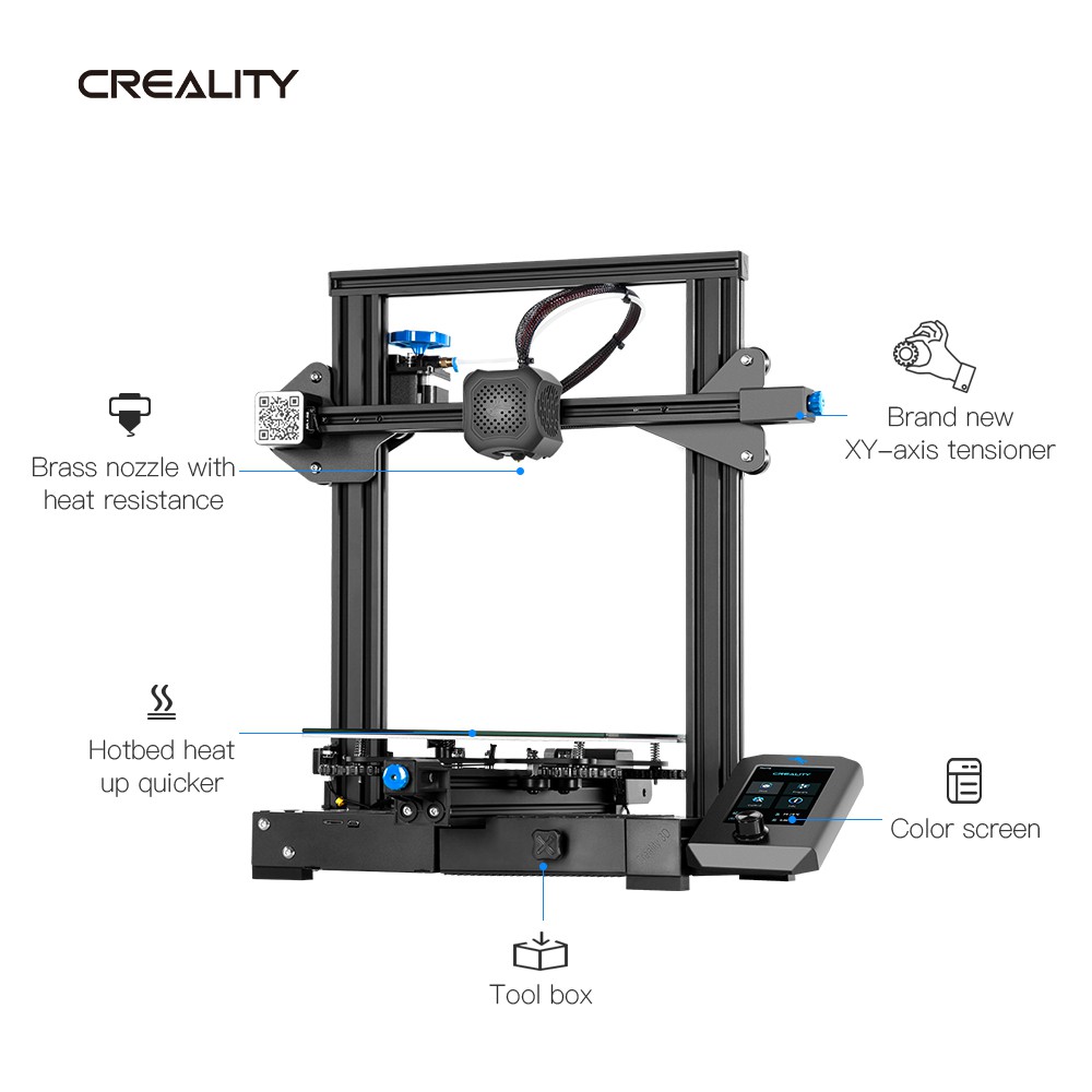 Máy In 3d Ender 3 V2 Creality