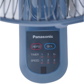 QUẠT TREO PANASONIC F-409M ( CÓ REMOTE - XANH & TRẮNG NGÀ )