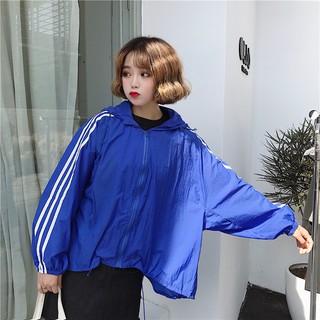 Áo khoác nữ vải dù có nón ulzzang ( 3 màu )