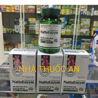 Nattoenzym hộp 30 viên và chai 90 viên