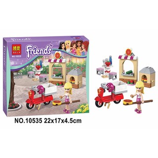 GIÁ RẺ NHẤT -Đồ chơi  Lego friends 10535 - quán pizza dạo của stephanie