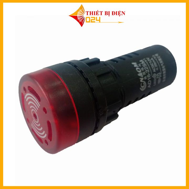 Đèn Báo Nguồn Có Còi AD16-16SM 24VDC