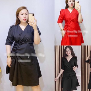 Đầm nhấn eo #bigsize 60kg đến 90kg