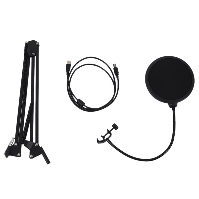 Usb Microphone Kit Usb Computer Cardioid Podcast Condenser Microphone