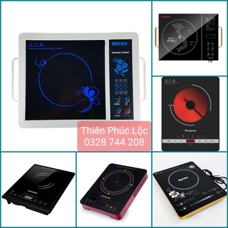 Bếp hồng ngoại các loại, Sunhouse SHD6004, SHD6011, Matika MTK-H22, MTK-H28, MTK-H38. Fujika FJ-SV211, Sharp KS-390D