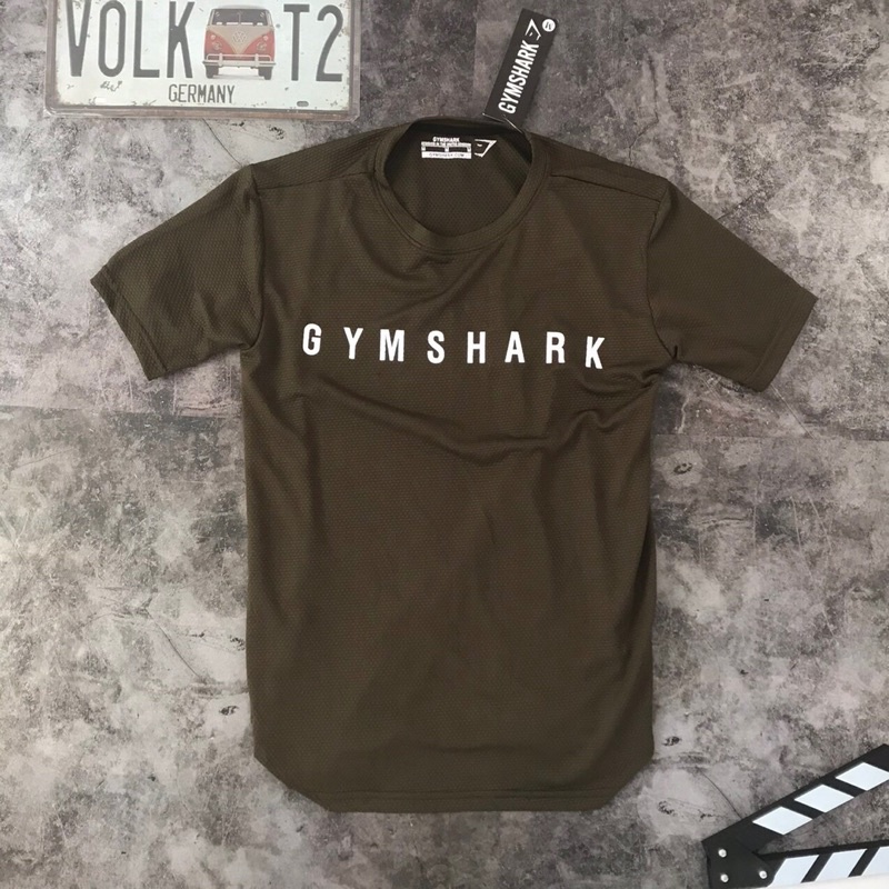 [Có sẵn] [Có bảo hành] Áo phông vải sần GymShark SIÊU CO DÃN TẬP GYM THỂ THAO