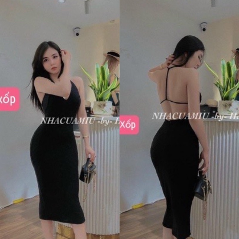 SALE LỖ Đầm Body Gân Tăm Dáng Dài Đủ Kiểu Màu Sắc Lạ Mắt Sát Nách Tay Dài Đi Dự Tiệc Đi Chơi Hẹn Hò