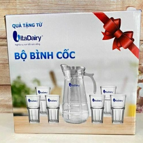 bộ bình ly cao cấp (1 bình 6 ly)