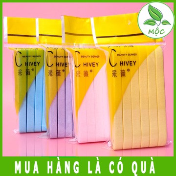 Bông mút rửa mặt bọt biển 12 miếng Nhật Bản ChiVey