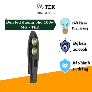Đèn chiếu sáng đường chiếc lá 100w, đèn cao áp 100w chính hãng MNH
