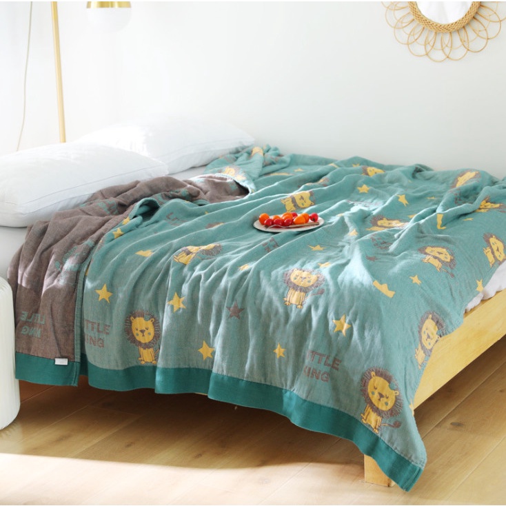 TH Chăn trần bông &amp; Vỏ gối Organic Cotton dòng cao cấp