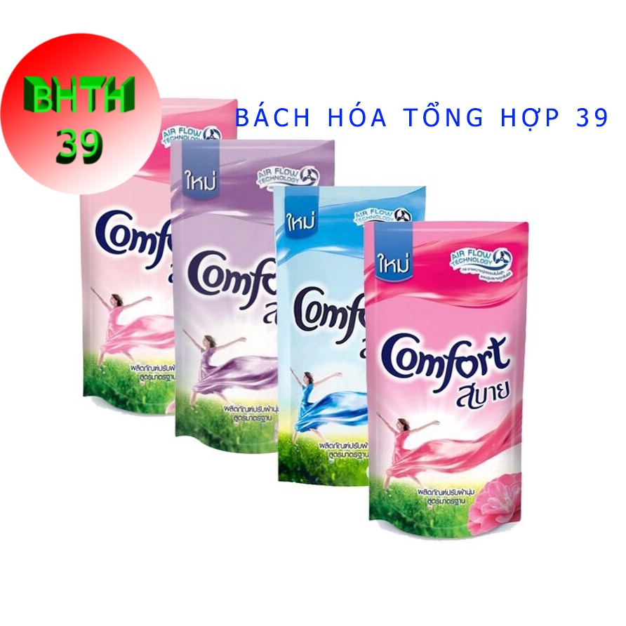 Nước xả vải comfort Thái Lan gói 580ml (giao màu ngẫu nhiên)