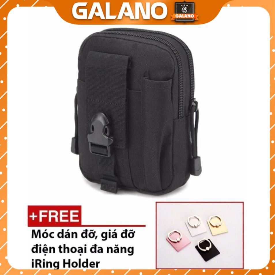 [Tặng móc điện thoại] Túi Nam Du Lịch GALANO EDC Đeo Hông Chống Nước Đi Xe Máy, Chạy Bộ Nhiều Ngăn Đa Năng FB-001029-IR