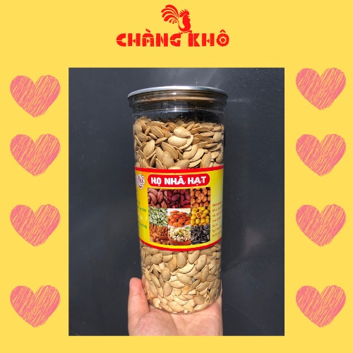 Hộp 500 gram Hạt bí ngon rẻ chất lượng { GIẢM GIÁ } ăn là ghiền