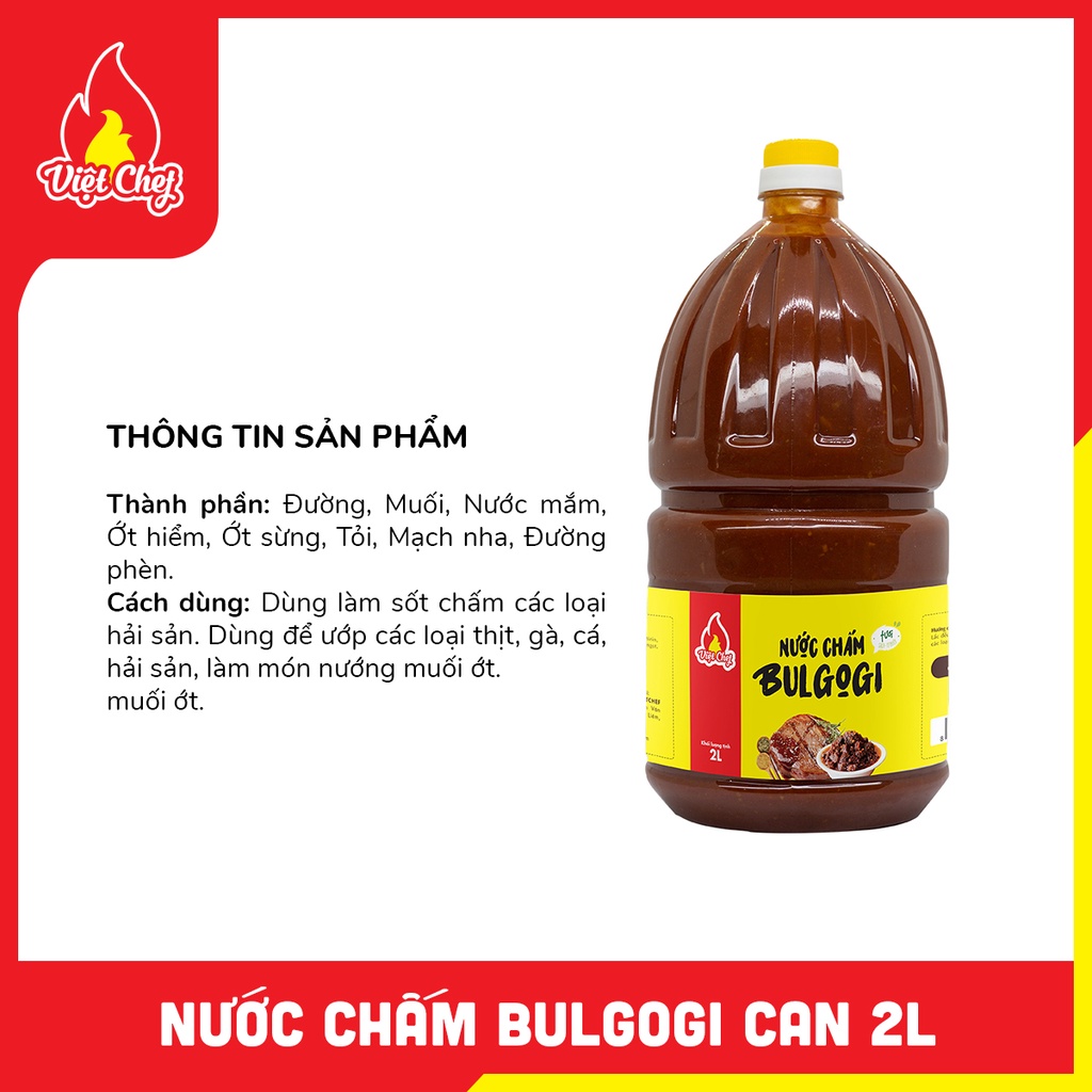 NƯỚC CHẤM BULGOGI CAN 2L | BigBuy360 - bigbuy360.vn